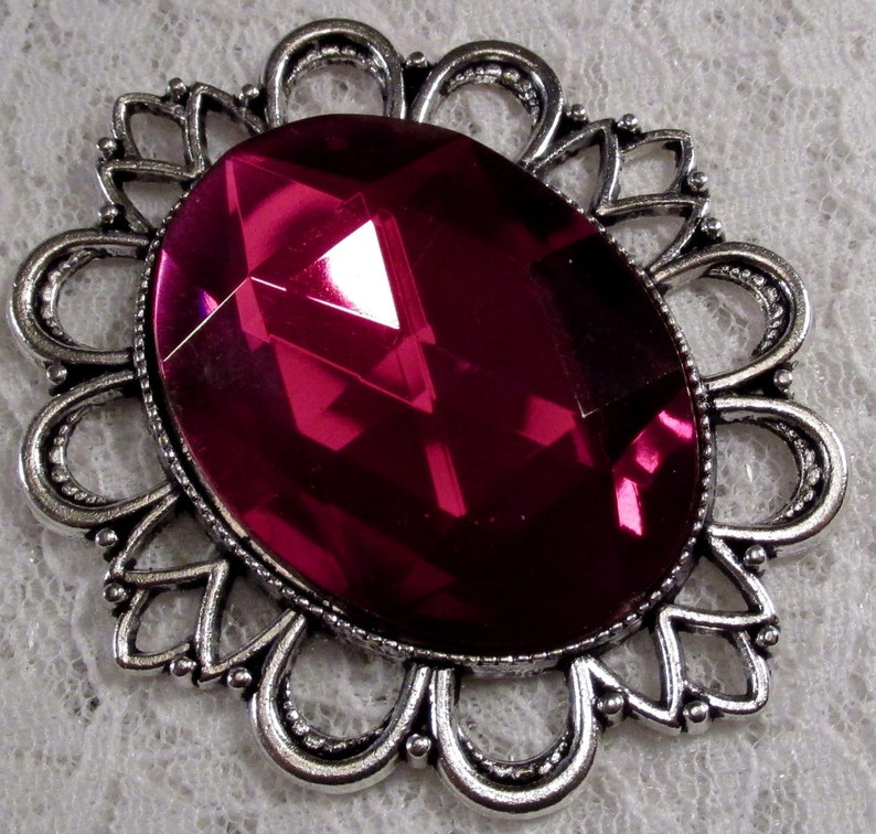 Enchantment III 40x30mm Antique Silver Setting 1 pc : sku 11.28.12.8 T17
