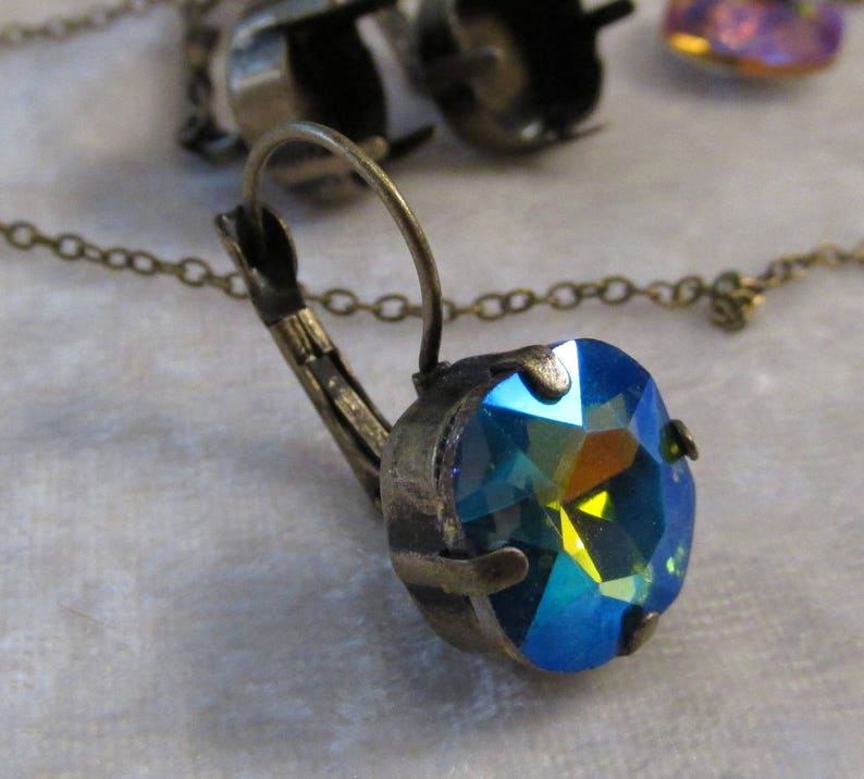 sku 08.07.15 Leverback Earring Base 12mm Square
