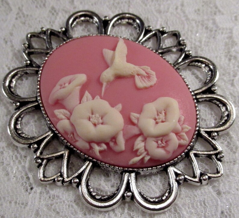 Enchantment III 40x30mm Antique Silver Setting 1 pc : sku 11.28.12.8 T17