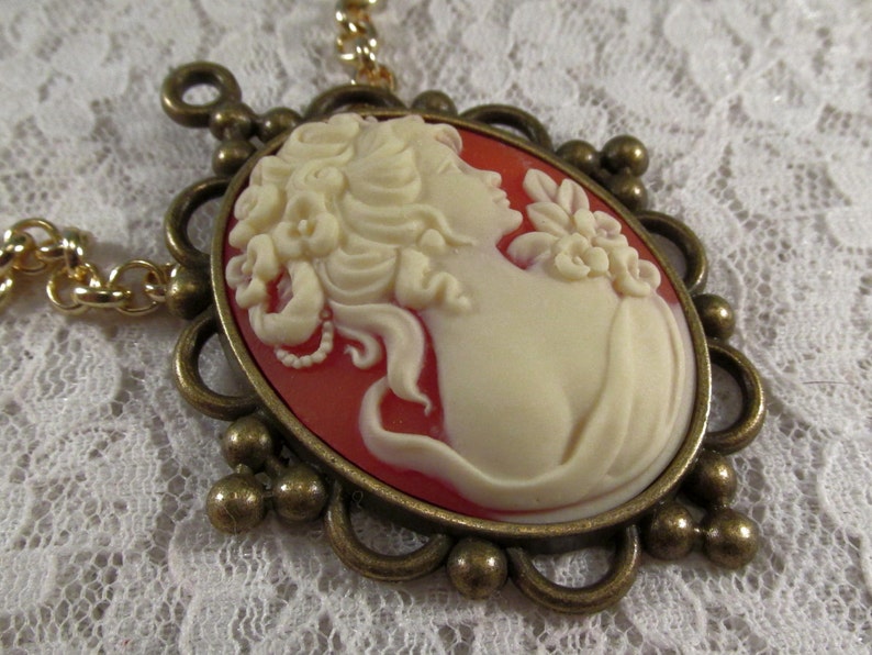 R9 Belle I 1pc : sku 09.02.14.5 Antique Bronze Setting 40x30mm