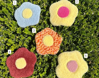 Tufted Flower Wall Decor