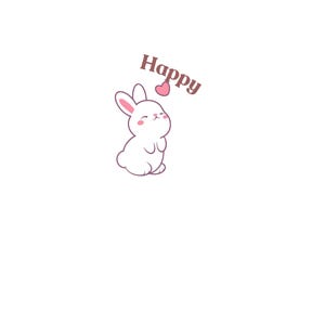Happy Bunny Stickers