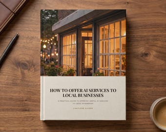 How to Offer AI Services to Local Businesses | PDF Ebook, Digital Download