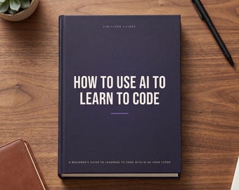 How to Use AI to Learn to Code | PDF Ebook, Digital Download