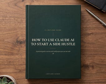 How to Use Claude AI to Start a Side Hustle | PDF Ebook, Digital Download