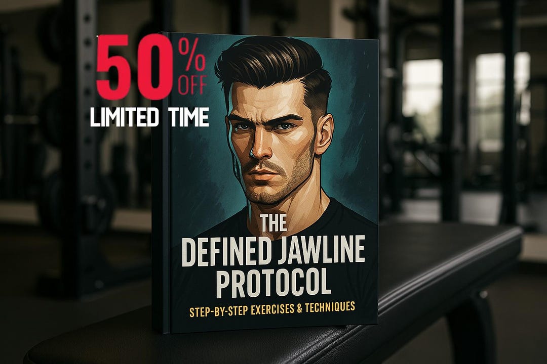 The Defined Jawline Protocol | Jawline Exercise Guide | Mewing Routine ...