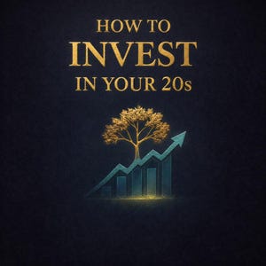 Investing for Beginners in Your 20s, Money Budgeting & Saving Guide, First Time Investor Plan, Digital Download PDF