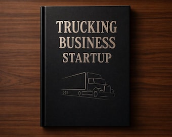 Cómo iniciar una empresa de transporte por carretera: costos iniciales, permisos y guía de cargas para principiantes (PDF digital paso a paso).