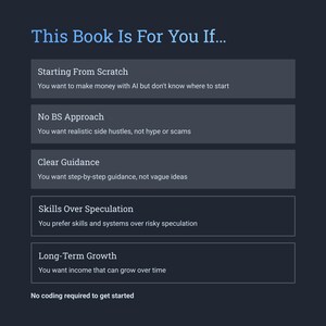 ChatGPT Side Hustles eBook: 12 AI Income Streams (Digital PDF Guide) image 4