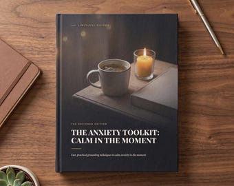 The Anxiety Toolkit: Calm in the Moment | Anxiety Relief, Grounding Techniques, PDF Digital Download