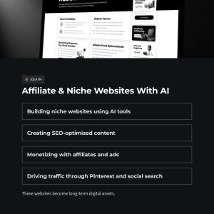 Passive Income Guide | 5 Online Side Hustles | Digital Products Affiliate Content | Beginner Plan | PDF Download image 8