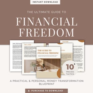 The Guide to Financial Freedom in 2025 – Budgeting, Debt Payoff, Investing for Beginners, Money Management, Build Wealth Digital Download