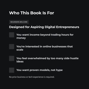 Passive Income Guide | 5 Online Side Hustles | Digital Products Affiliate Content | Beginner Plan | PDF Download image 3