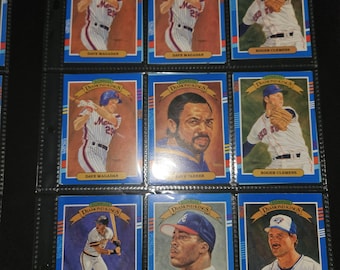 Vintage Donruss Diamond Kings Baseball Cards