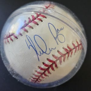 Signed Nolan Ryan Baseball