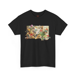Chrono Trigger - Time to Rest T-Shirt - Adult Unisex Tee - Pixel Art RPG Scene - Classic JRPG Graphic - Retro Game Style - Otaku Streetwear