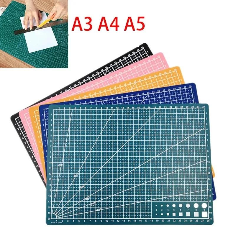 Self Healing PVC Cutting Mat, A3 A4 A5, Workbench Pad