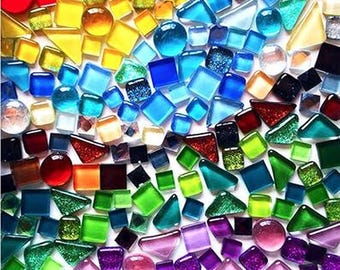 500g Glue Down Irregular Tiny Mosaic Tile Hobbies Children Handmade Crystal Craft