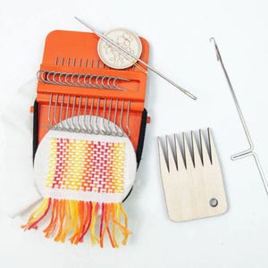 Mini-Stopfwebmaschine, DIY-Webwerkzeug, Kleiderreparatur, Strickzubehör