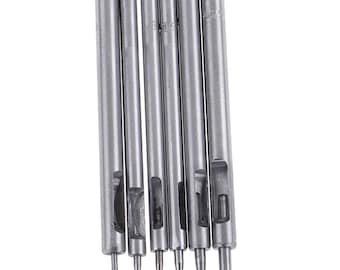 Leather Hole Punch Set 0.8–2.5mm | Hollow Drilling Tools for Handmade Belts and DIY Leather Handicraft