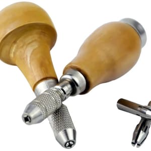 Furadeira manual de precisão com mandril de cobre – Ferramenta para fabricação de joias de precisão