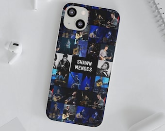 Funda para teléfono con collage de Shawn Mendes: regalo para un fan de la música
