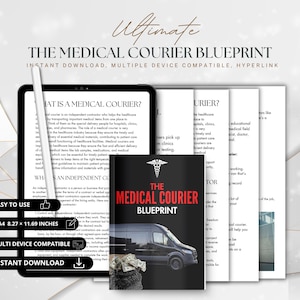 Medical Courier Business Blueprint eBook: Startup Guide (Digital Guide)