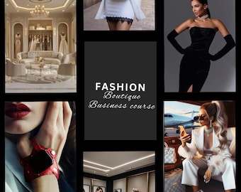 Fashion Boutique Business Master Plan Course | Digital Guide (PDF)