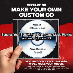 CD Mix, faremos um CD mixtape para você, CD mixtape. CD mixtape personalizado, playlist. CD personalizado, estojo grátis. CD mixtape personalizado, CD, Mixtape