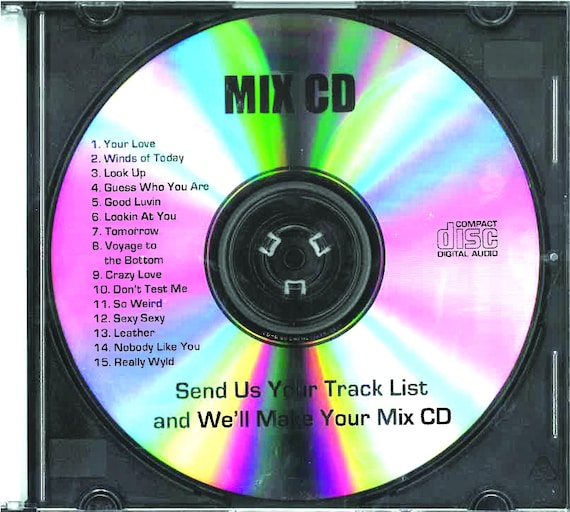 Custom Mixtape CD, Personalized Playlist Transfer (80 Minutes) - Etsy