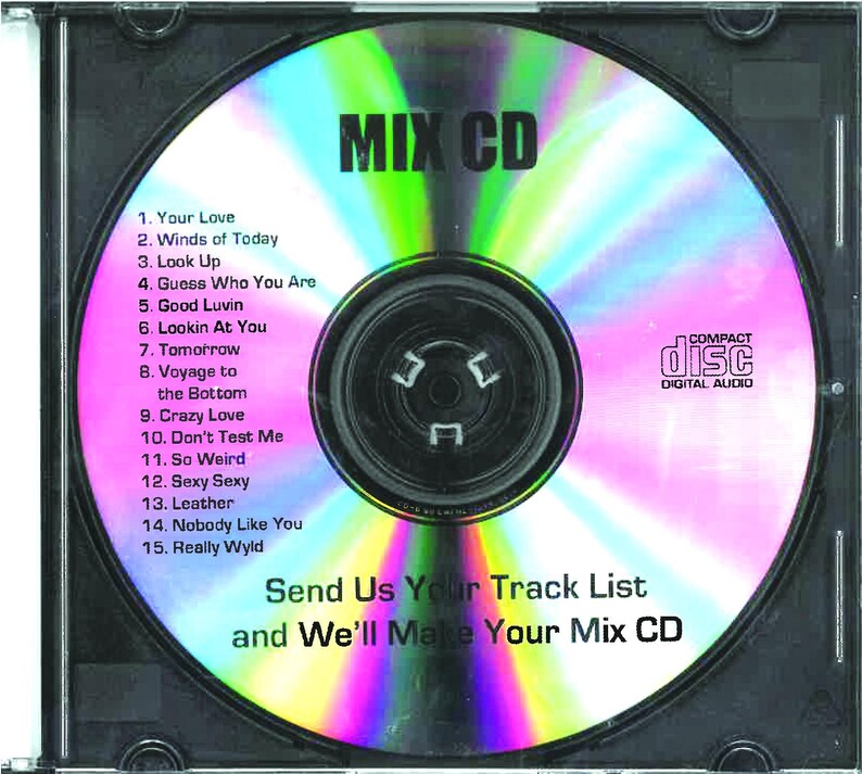 Mix CD, Custom Mix CD, CD Mixtape, Mixtape Cd, 80 Minutes, Spotify ...