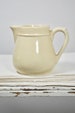 Vintage French Stoneware Creamer 200ml /French Kitchenware 