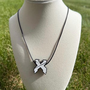 Excision X Pendant Choker Necklace
