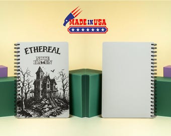 Softcover Durable cover 90gsm Premium Paper Notebook with rounded corners- for Everyday Notes art, and Journaling 150 pages