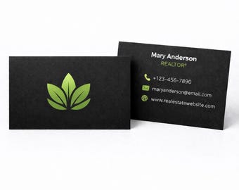50 Custom 3.5" x 2" Business Cards Appointment Cards | Luxury, Minimalist & Modern Designs | Double-Sided Personalized Cards 14pt