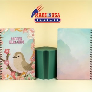 Handmade Durable cover Notebook with rounded corners- Notebook for Everyday Notes and Journaling, Gift for students;A5, B5, B6, A4 notebook