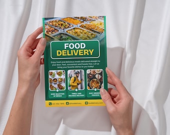 Custom Single sided Flyers Printing, Marketing Flyers, High quality Full Color Prints Small Business Promotion Materials 10pt weight