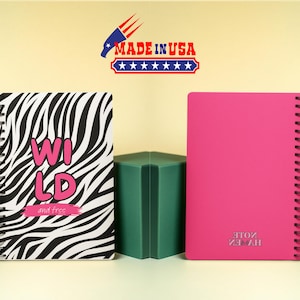 Softcover Wire-Bound Notebook – 90gsm Paper, Journaling and Sketching 150 pages
