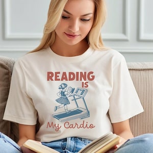Reading is my Cardio T-Shirt | Unisex Tee