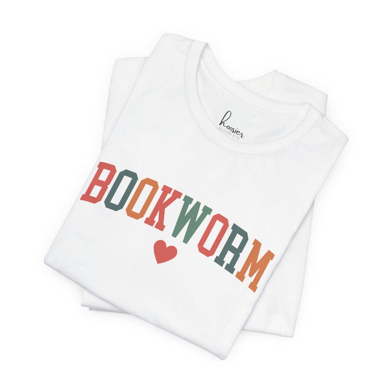 Camiseta Bookworm / Camiseta unisex de manga corta imagen 2