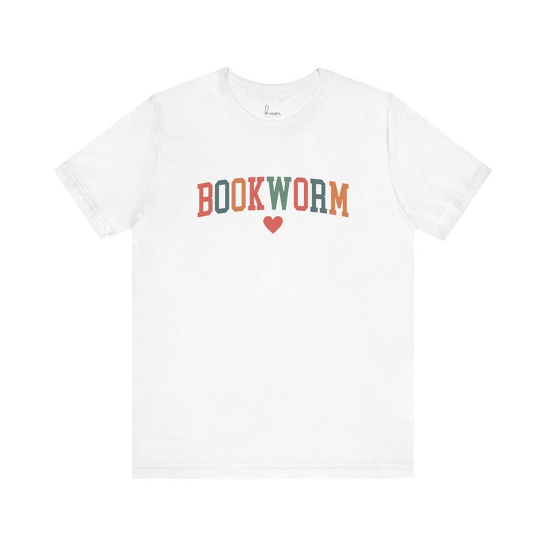 Camiseta Bookworm / Camiseta unisex de manga corta imagen 8