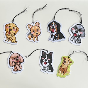 Difusor de coche, Fragancia para coche, Difusor de fragancia, Artículo para perros, Accesorios para coche, Regalo para amantes de los coches, Regalo para amantes de los perros, Refrescante de aire
