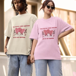 Was Gott zusammengefügt hat Unisex T-Shirt | Paare christliches Shirt | Ehe-t-Shirt | christliche Paare Shirt | Valentinstag Paare Shirt