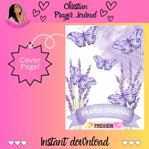 Digital Prayer Journal - Butterflies: Enhance Your Prayer Life