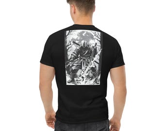 Dark Japanese Samurai Traditional Art