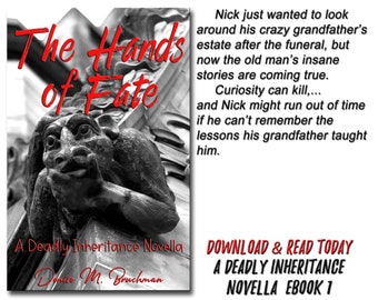 Digital Download Young Adult Dark Fiction eBook PDF - The Hands of Fate: A Deadly Inheritance Original Novella