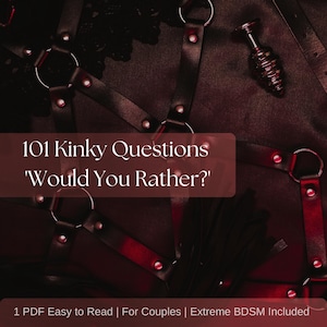 Kinky &#39;Würdest du eher?&#39; Fragen | Ein sexy Spiel für Paare Freche Date Night Idee, Sex Fragen, Intimcy Spiel PDF