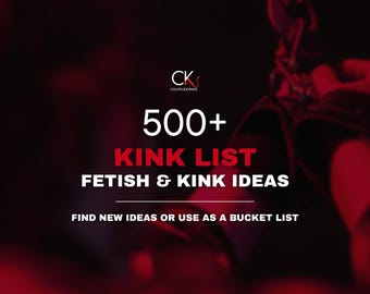500+ Kink Checklist | BDSM Bucket list for Couples | BDSM Sex ideas for couples, Dirty gift, Fetish ideas + Free aftercare Guide