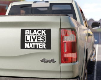 ブラック・ライブズ・マター車用マグネット、社会正義支援、車の装飾、抗議活動アクセサリー、活動家への贈り物