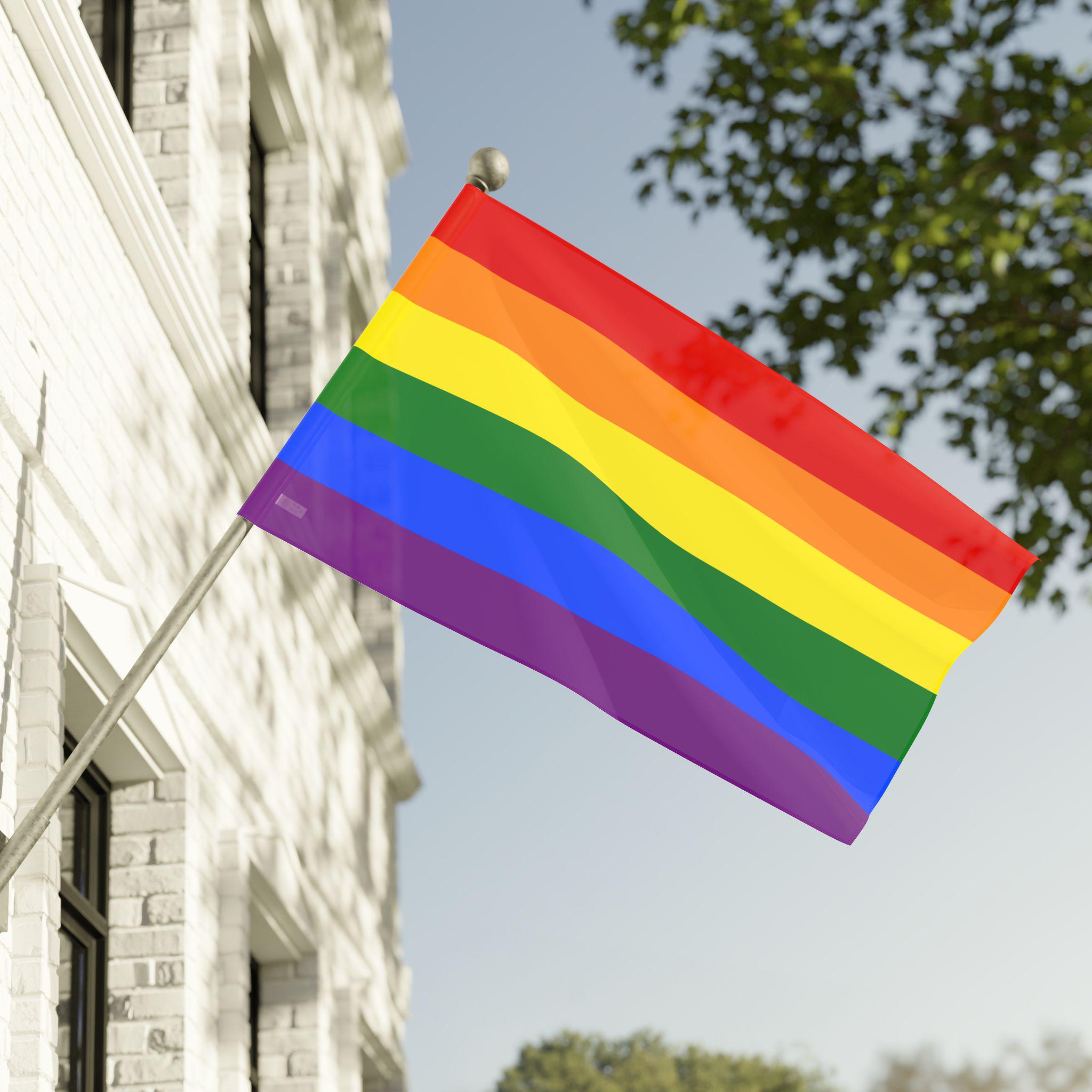 Pride Flag, LGBTQ+ Support, Rainbow Decor for Festivals, Parades, Home, and Pride Events, Celebrate Diversity